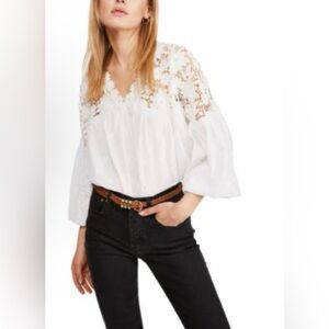 Free people Lina lace top preloved